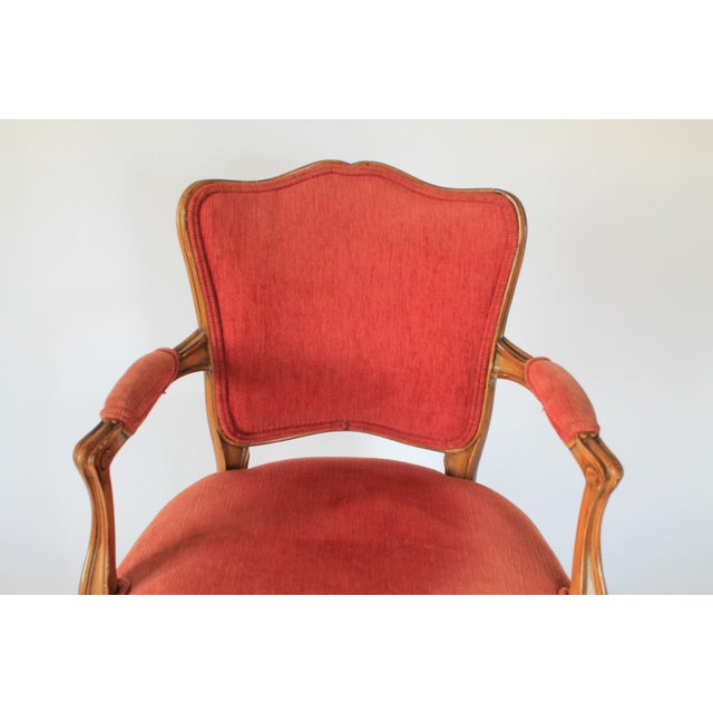 French Louis XV Style Fauteuil For Sale In Milwaukee - Image 6 of 15