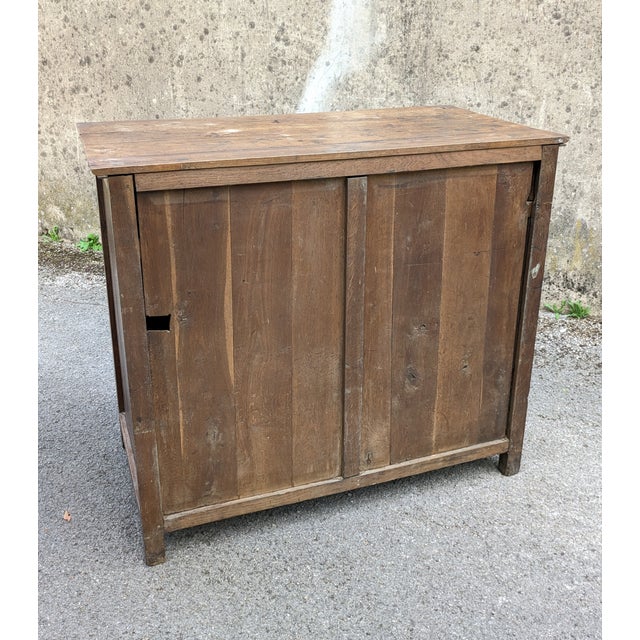 Low Antique French Buffet, 1890 For Sale - Image 4 of 13