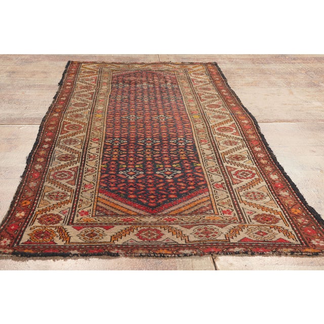 Late 19th Century Caucasian Kazak Rug, 03'07 X 07'01 For Sale - Image 9 of 10