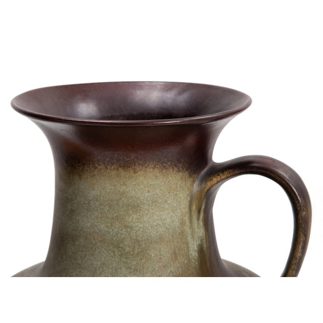 715 1960s Mid Century Floor Vase Earth Tone Steuler Keramik East Germany For Sale - Image 9 of 13