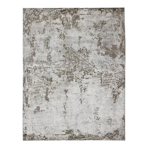 Keivan Woven Arts Modern Rug With Warm Cream, Light Brown & Off White