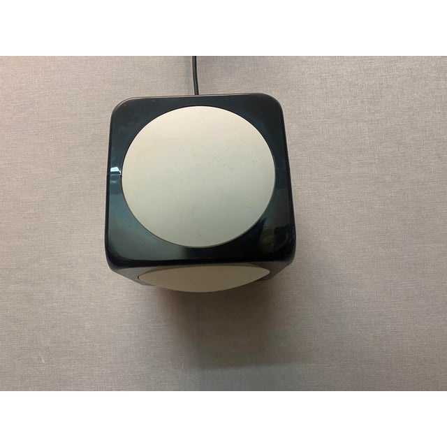 Space Age Dice Ceiling Lamp in Black by Lars Schioler for Hoyrup Lamper, 1970s For Sale - Image 6 of 18