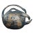Vintage Wood Fired Surrealist Anthropomorphic Ceramic Teapot For Sale