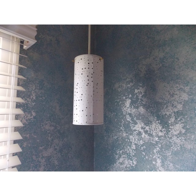 Mid-Century Modern Mid-Century Modern 'Starry Night' Pendant Lights by Ernest IGL - a Pair For Sale - Image 3 of 5