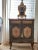1990s Cabinet Original Factory Painting in French Style Front Doors With Key For Sale - Image 5 of 7