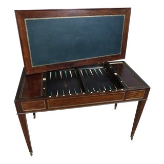 Tric-Trac Game Table, 19th Century For Sale