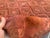 Burnt Orange Vintage Overdyed Kilim Area Rug, Handwoven Wool, 6x10, Coral For Sale - Image 8 of 12
