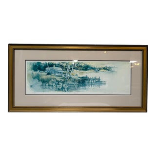 Diane Clapp Bartz Arcadia Lithograph, Certificate For Sale