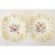 Dimensions: 1 ⅝” H x 10 ½” W x 9 ⅛” D A beautiful pair of French 19th century Bavarian-style handpainted porcelain dishes...