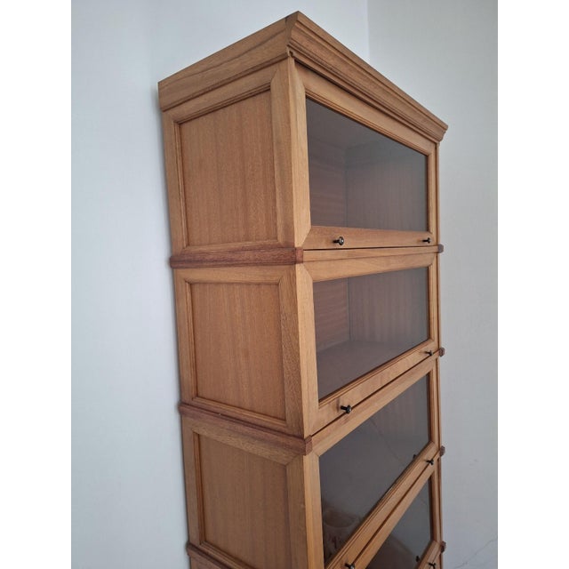 Tan Stacking Barristers Bookcase from Globe Wernicke, USA, 1920s For Sale - Image 8 of 18