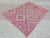 1960s Vintage Pink Embroidered Kilim - 78"x115" For Sale - Image 13 of 13