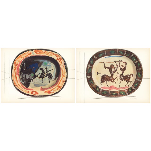 1948 True First Edition "Ceramiqués De Picasso" (Ceramics) Complete With 18 Prints For Sale In New York - Image 6 of 15