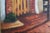 Vintage Roger Merkel Signed Cobblestone Street Oil Painting—Gilt Framed For Sale - Image 10 of 15