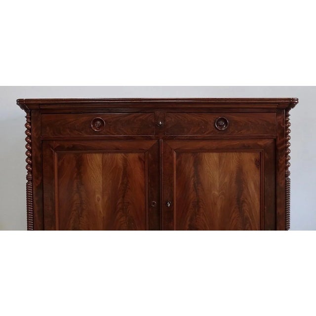 Restoration Period Mahogany Buffet, Early 19th Century For Sale - Image 10 of 18