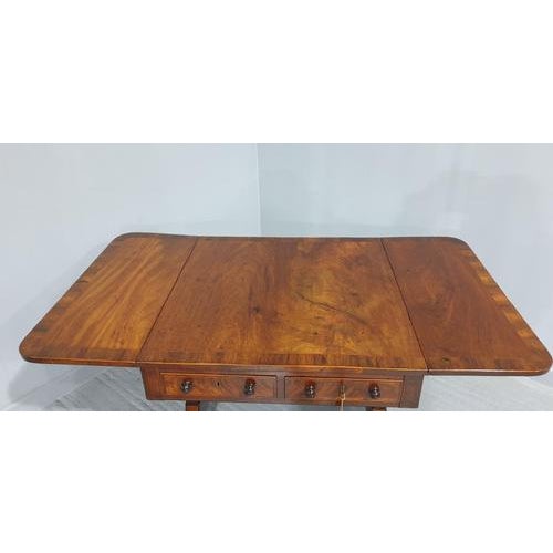 18th Century Mahogany Sofa Table For Sale - Image 5 of 15