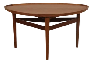 Eye Coffee Table in Walnut by Finn Juhl