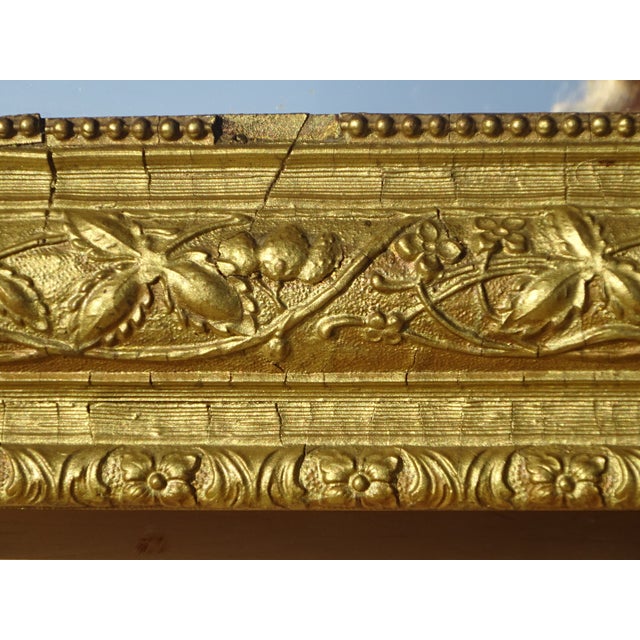 Antique Gilded Mirror, 1890s For Sale - Image 14 of 18