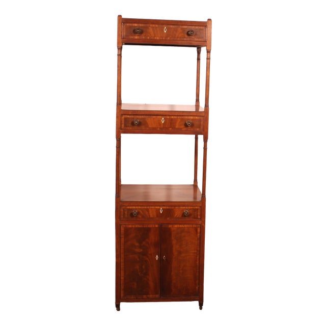 George III Mahogany Shelf, 1800 For Sale