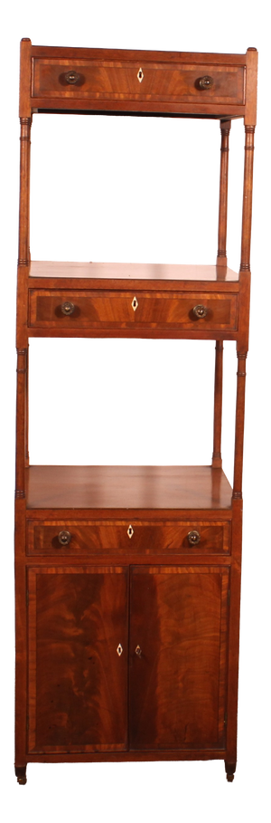 George III Mahogany Shelf, 1800