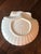 1990s Portugal Clam Shell Platter With Attached Dip Bowl For Sale - Image 4 of 10