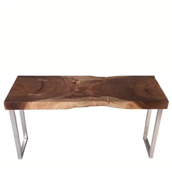 Organic Modern Rippling Rain Drops Console Table For Sale In Greensboro - Image 6 of 6
