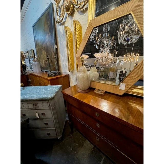 Modern Vintage Rock Crystal Lamp From Brazil For Sale - Image 3 of 5