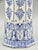Hand Painted Delftware Chinoiserie Trumpet Vase, 11.5 Inches For Sale - Image 6 of 9