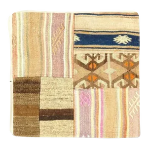 Vintage Hand Woven Patch Work K116 Pillow 20"