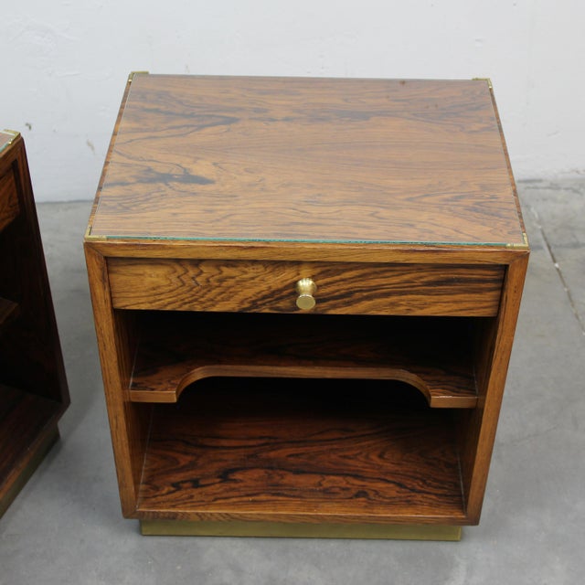 Vintage Italian Bedside Tables, 1960s, Set of 2 For Sale - Image 4 of 8