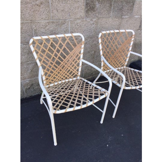Vintage Brown Jordan Sculptural Tamiami Patio Chairs a Pair Chairish