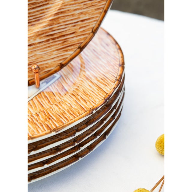Flat Postcards Plates from Geneviève Lethu, 1993, Set of 6, in Flawless conditions. Designed 1990 to 1999 This piece has...