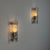 Metal Murano Ice-Textured Glass Wall Sconces from Mazzega, Italy, 1970s, Set of 2 For Sale - Image 7 of 18