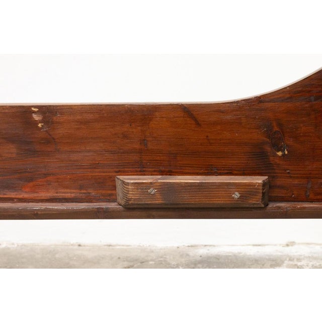 Wood Antique Biedermeier Style Bed, 1700s For Sale - Image 7 of 12