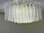 Contemporary Modern Clear Strips “Listelli” Murano Glass Burnish Flush Mount For Sale - Image 4 of 5