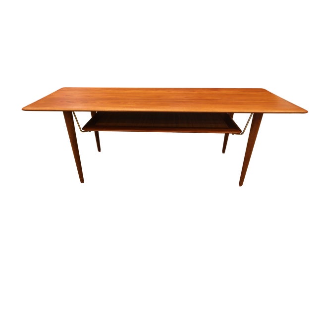 FD 516 Coffee Table in Teak by Peter Hvidt & Orla Mølgaard-Nielsen for France & Søn / France & Daverkosen, 1950s For Sale - Image 4 of 18