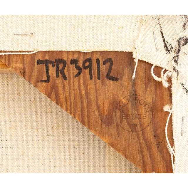 Black Jack Roth Untitled Acrylic on Canvas, 1980 For Sale - Image 8 of 9