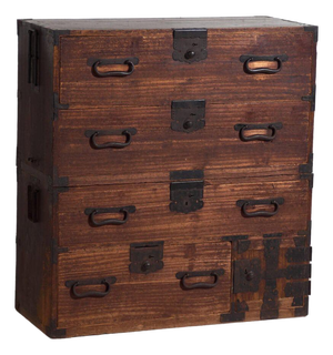 Antique Tansu with Small Door