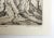 Vintage circa 1930's dry point etching on paper by Charles T. Bowling (1891 - 1985) Texas. He was active in the pre-World...