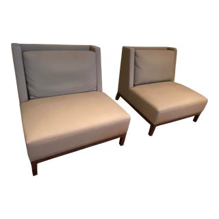 21st Century Transitional Christian Liaigre Latin Chair - a Pair For Sale