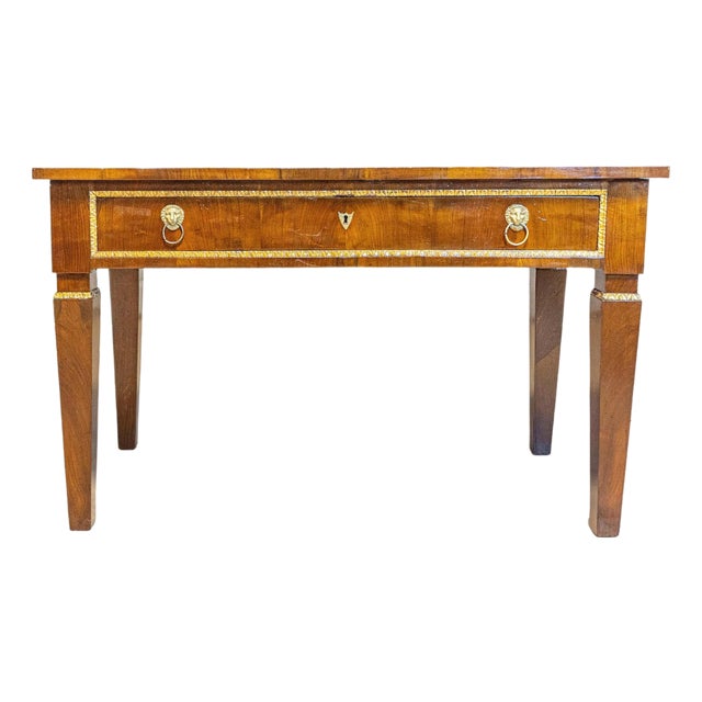 19th Century Italian Empire Desk For Sale