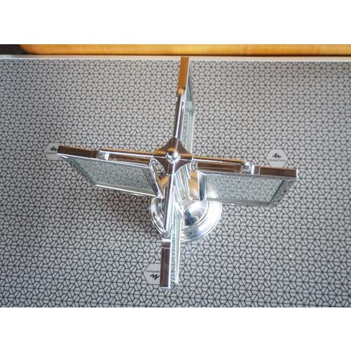 Art Deco Free Standing Chrome Picture Frame, 1930s For Sale - Image 9 of 16