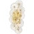 Brass Julie Neill for Visual Comfort Signature Gianna 21" Layered Sconce in Hand-Rubbed Antique Brass with Gold Fleck Glass For Sale - Image 8 of 15
