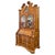 20th Century Venetian Burl Chest of Drawers with Drop-Leaf Door and Mirrors, in Very Good conditions. Designed before 1890