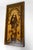 Art Nouveau Pyrography Panel with Religious Theme of St. Francis Speaking to the Birds, Early 20th Century For Sale - Image 5 of 17