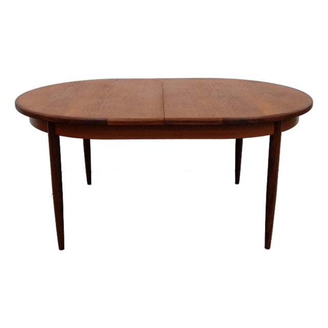 Vintage Mid Century Modern Teak Extendable Dining Table by G Plan For Sale