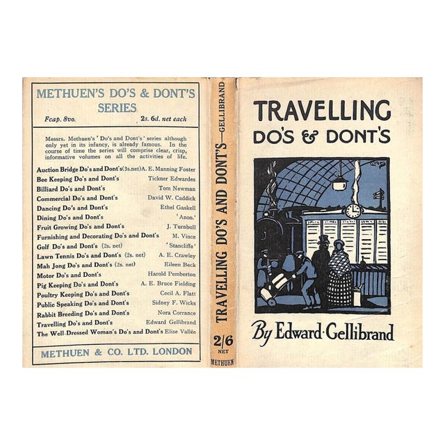 "Travelling Do's and Dont's" 1925 Gellibrand, Edward For Sale