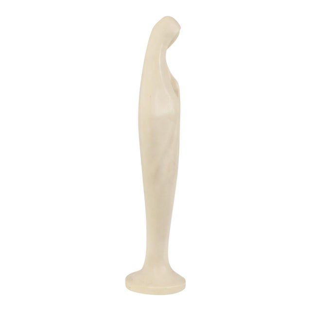 Art Deco Italian Statue of Mary with Child from Faro For Sale - Image 3 of 14