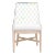 Lattis Teak & Rope Outdoor Dining Chair For Sale