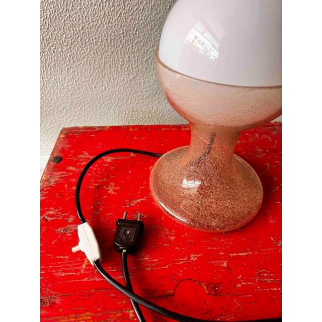 Mid-Century Modern LT215 Table Lamp by Carlo Nason for Mazzega, Italy, 1970 For Sale - Image 12 of 13