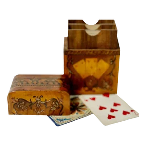 Late 19th Century Playing Card Box - Set